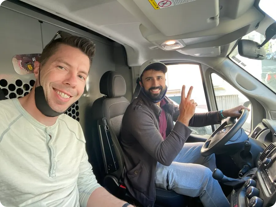 Field research — riding & ops ride-alongs