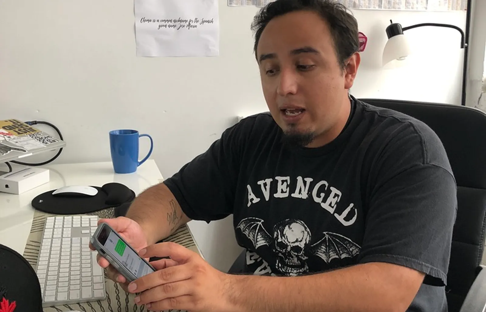 Field research — staying in the units