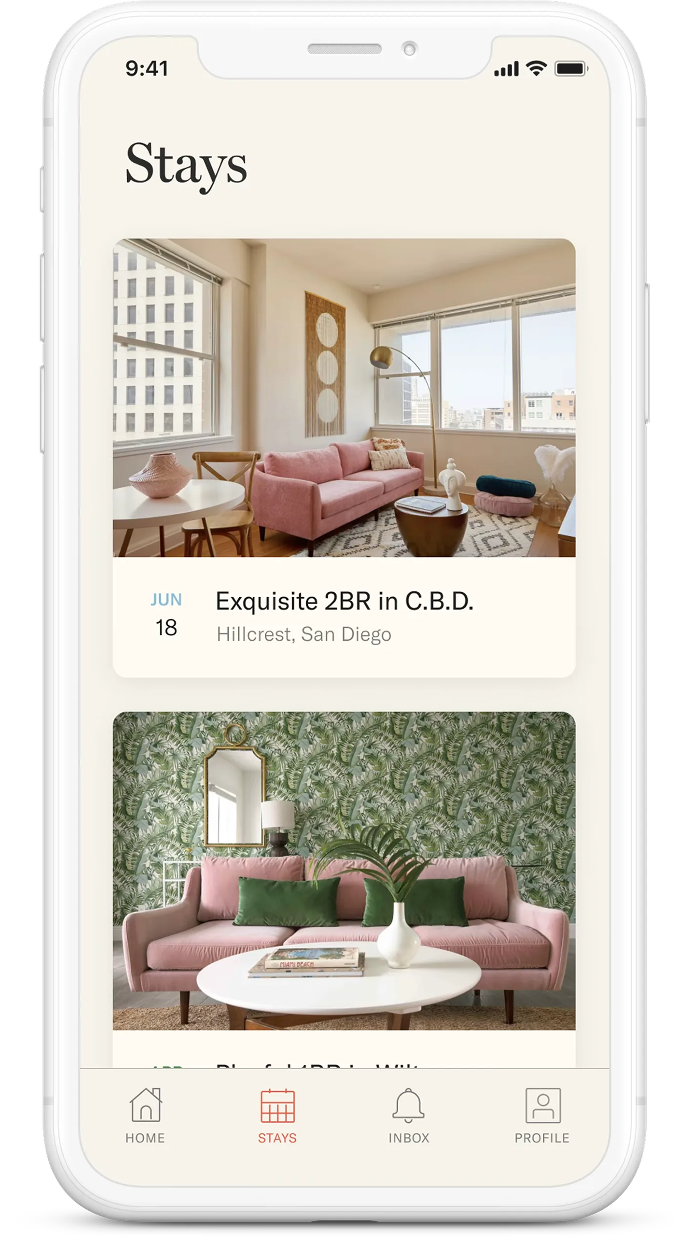 In-stay guest app
