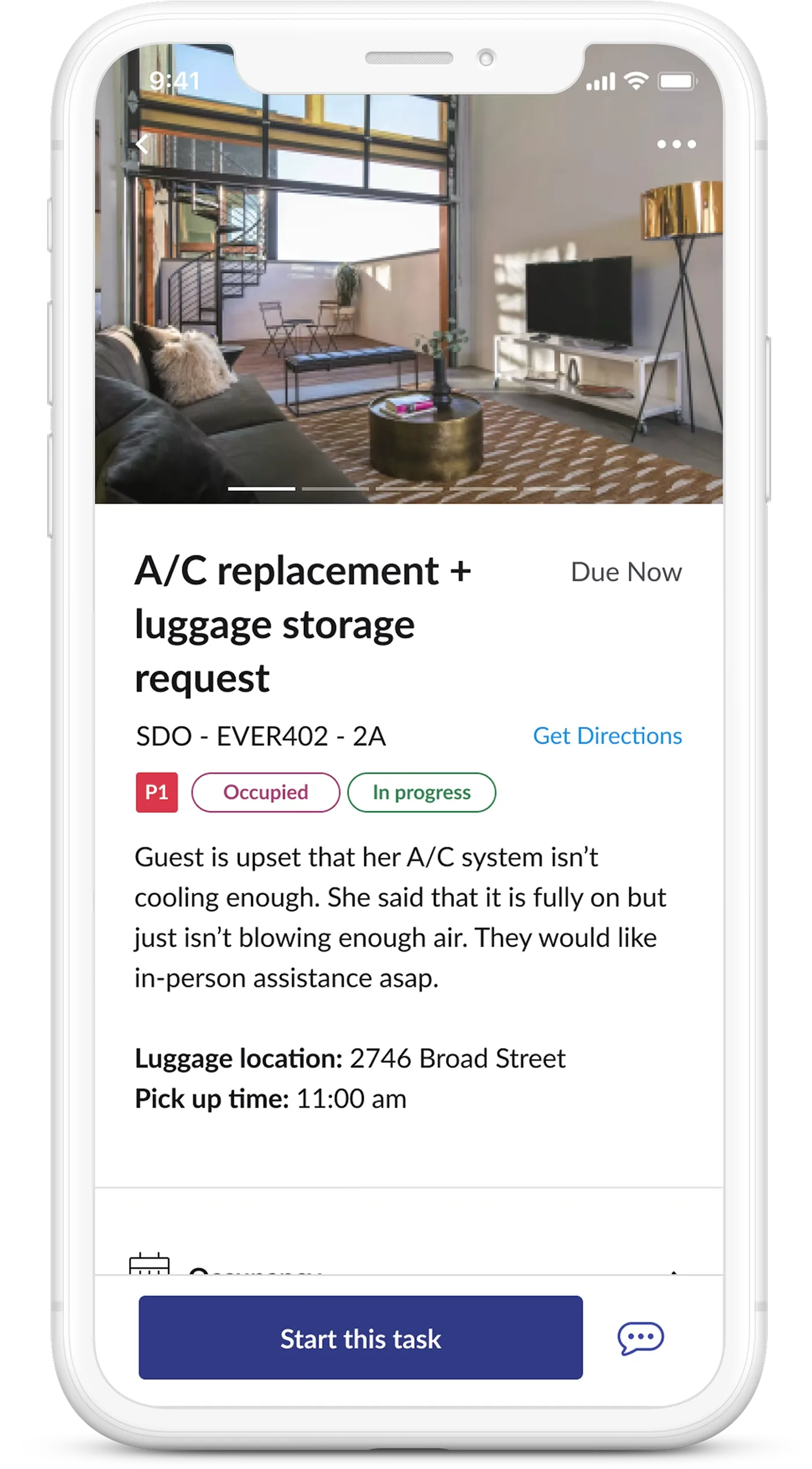 Operator app