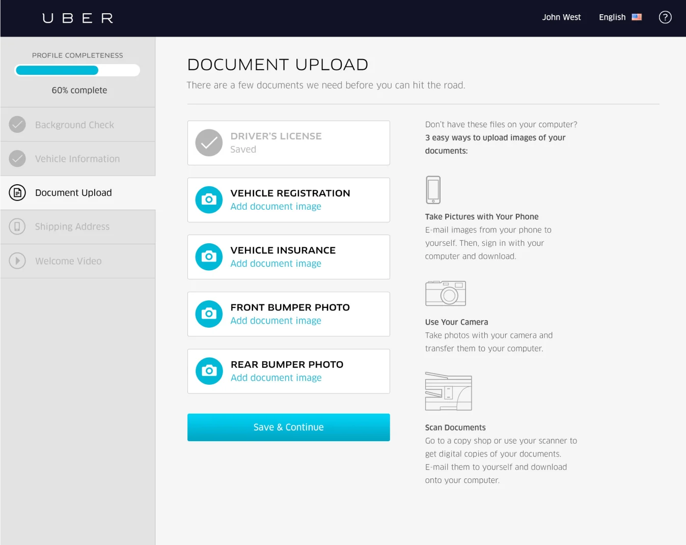 Driver growth & onboarding